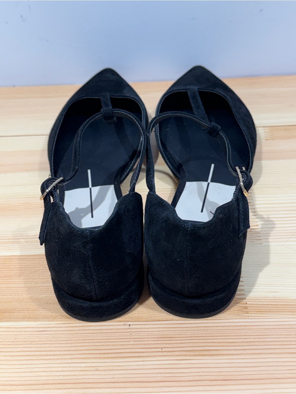 Dolce Vita Peaty T-Strap Pointed Toe Flats - Size 7 - NWOB - Picture 14 of 16